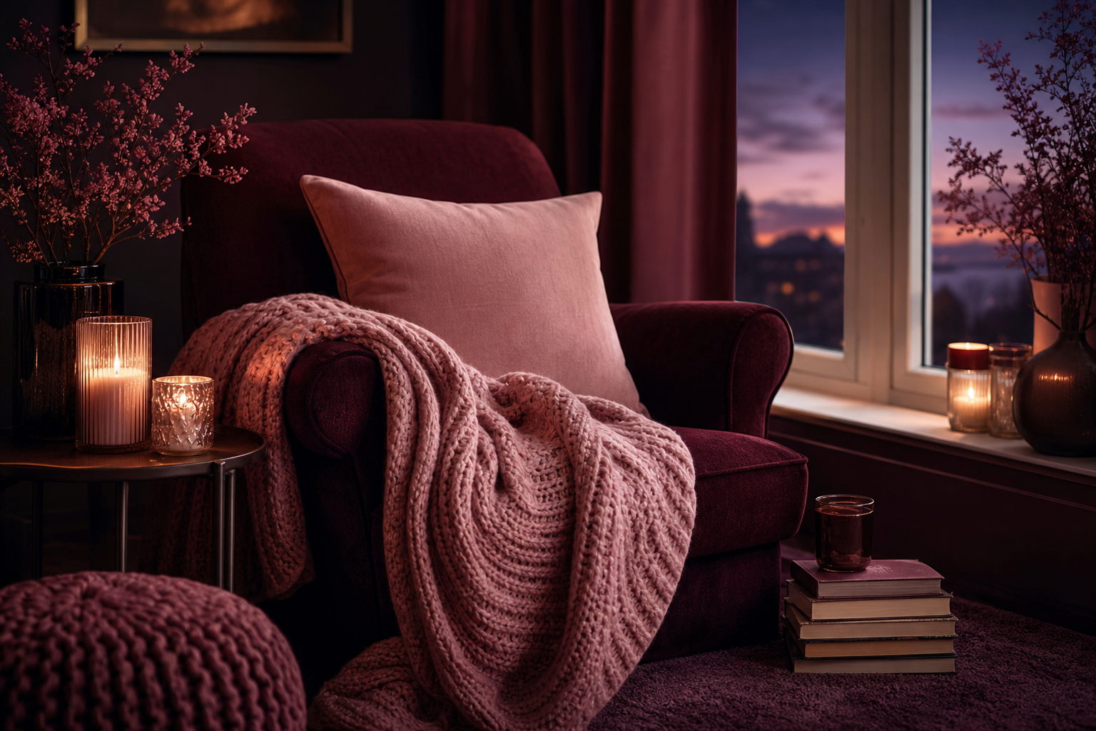 Organmoveorganic inviting twilight contact lounge atmosphere